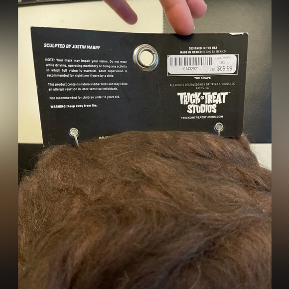 HALLOWEEN MICHAEL MYERS MASK HORROR NEW LICENSED Trick Or Treat Studios - Picture 5 of 5